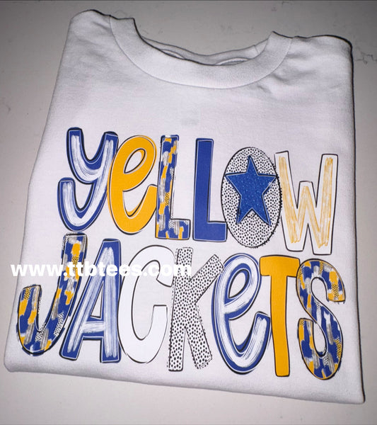 Yellow Jackets Spirit Tee