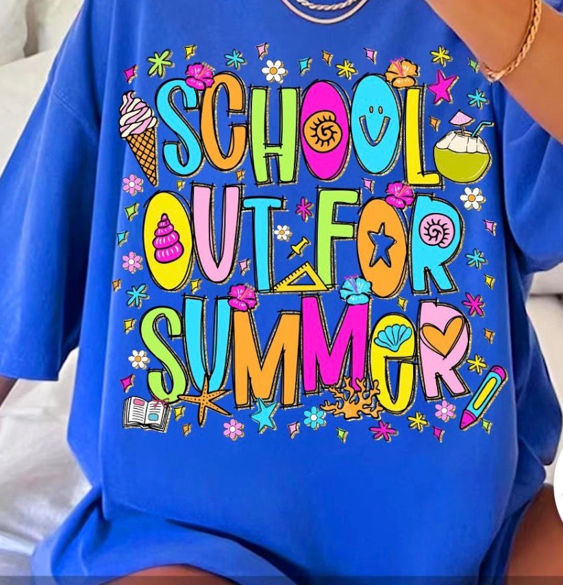 Schools out for summer comfort colors