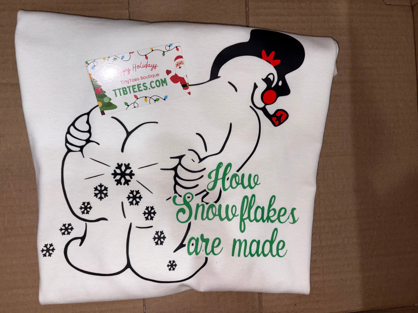 How snowflakes are made