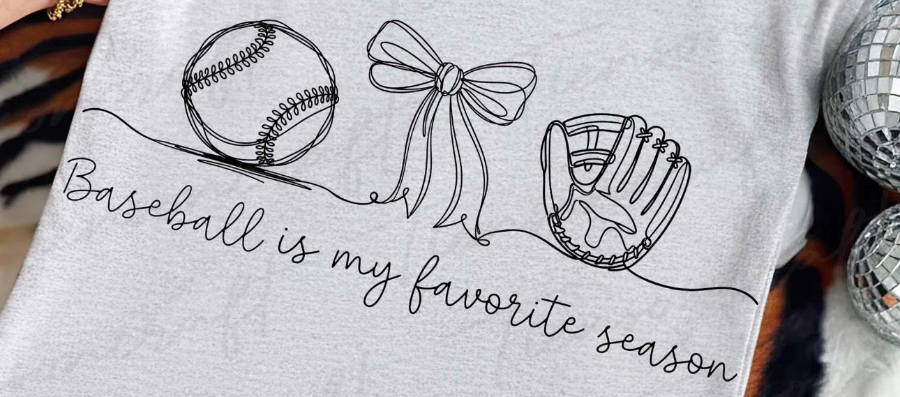 Baseball is my favorite season
