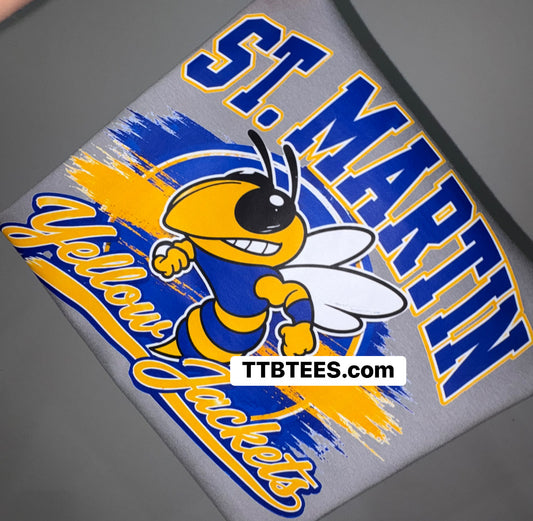 St. Martin Yellow Jackets Tee