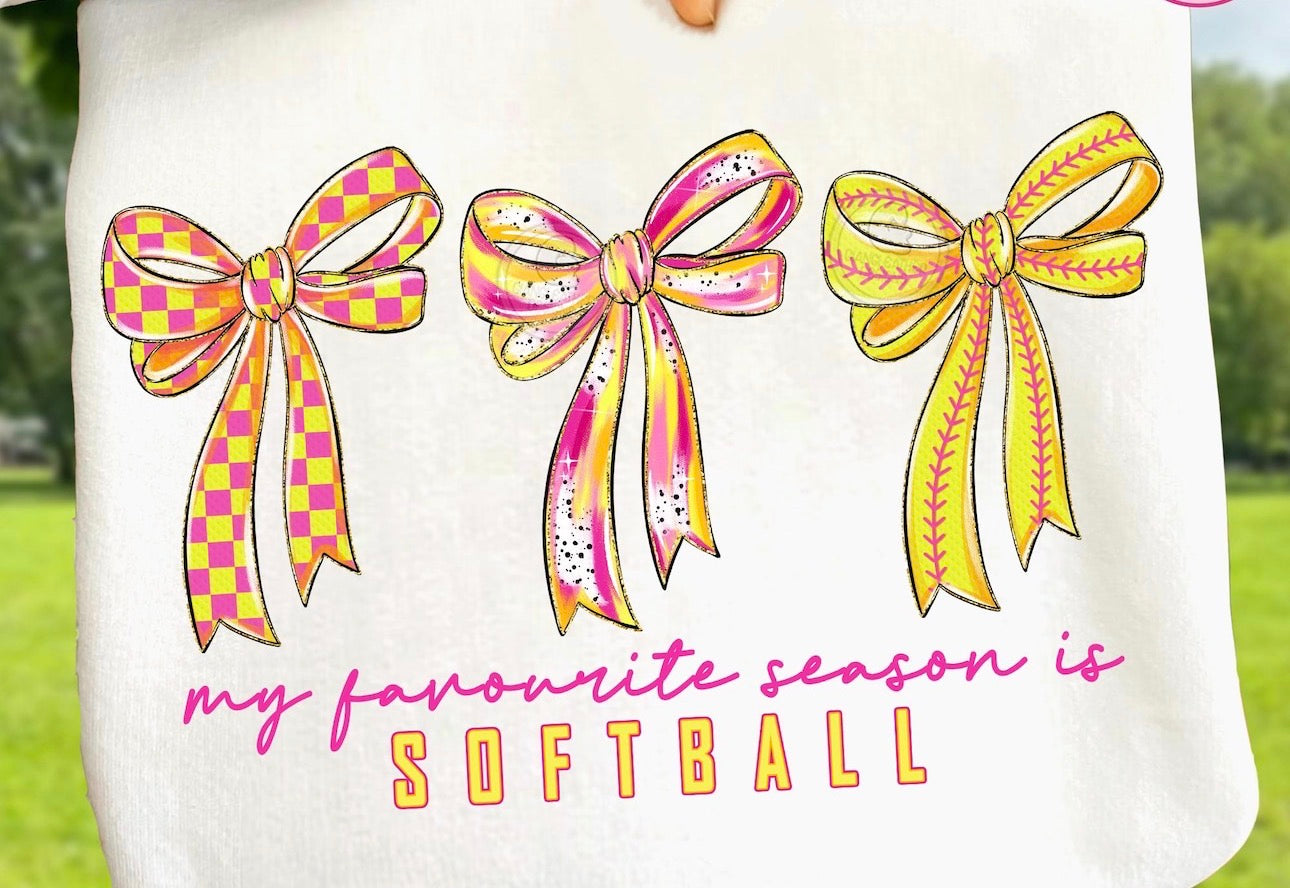 Favorite season is softball