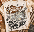Football flag tee