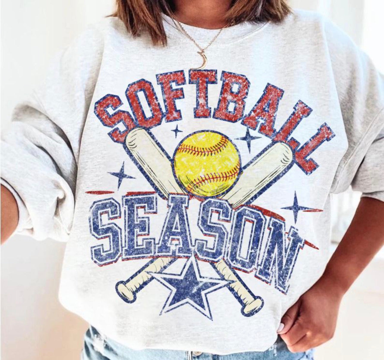 Softball Season Sweatshirt