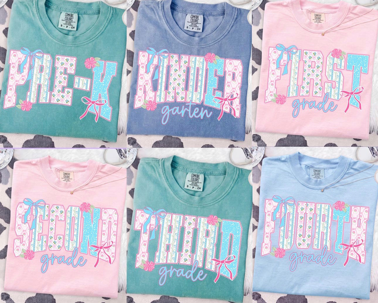 Comfort colors grade level tee