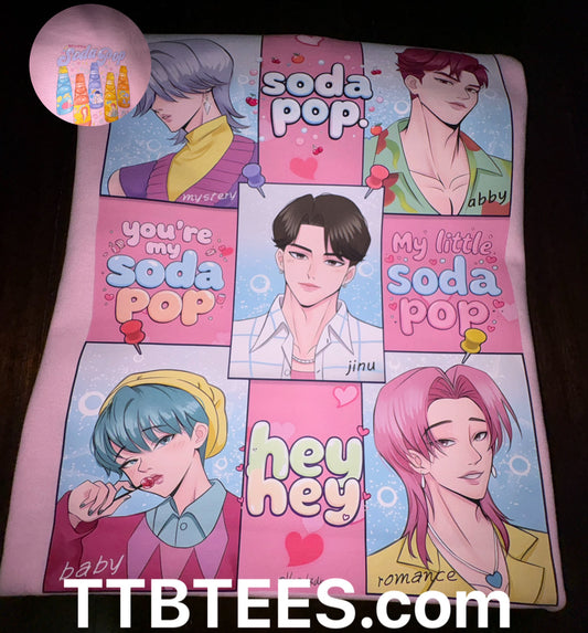 Soda pop - 2 sided tee