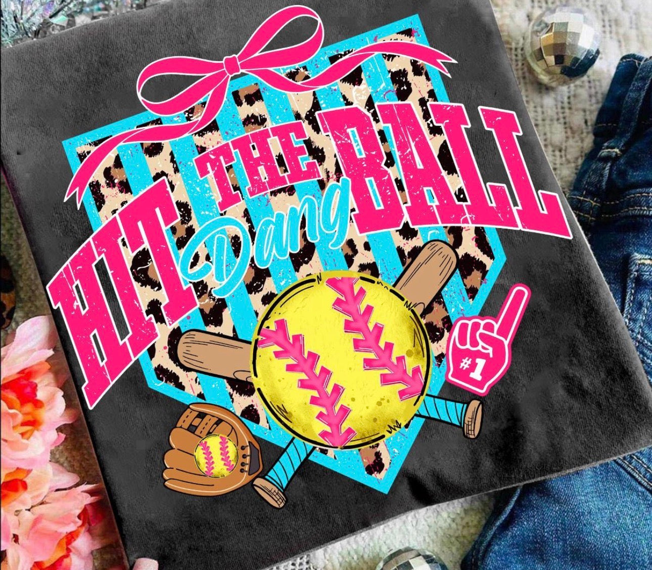 Hit the dang ball softball
