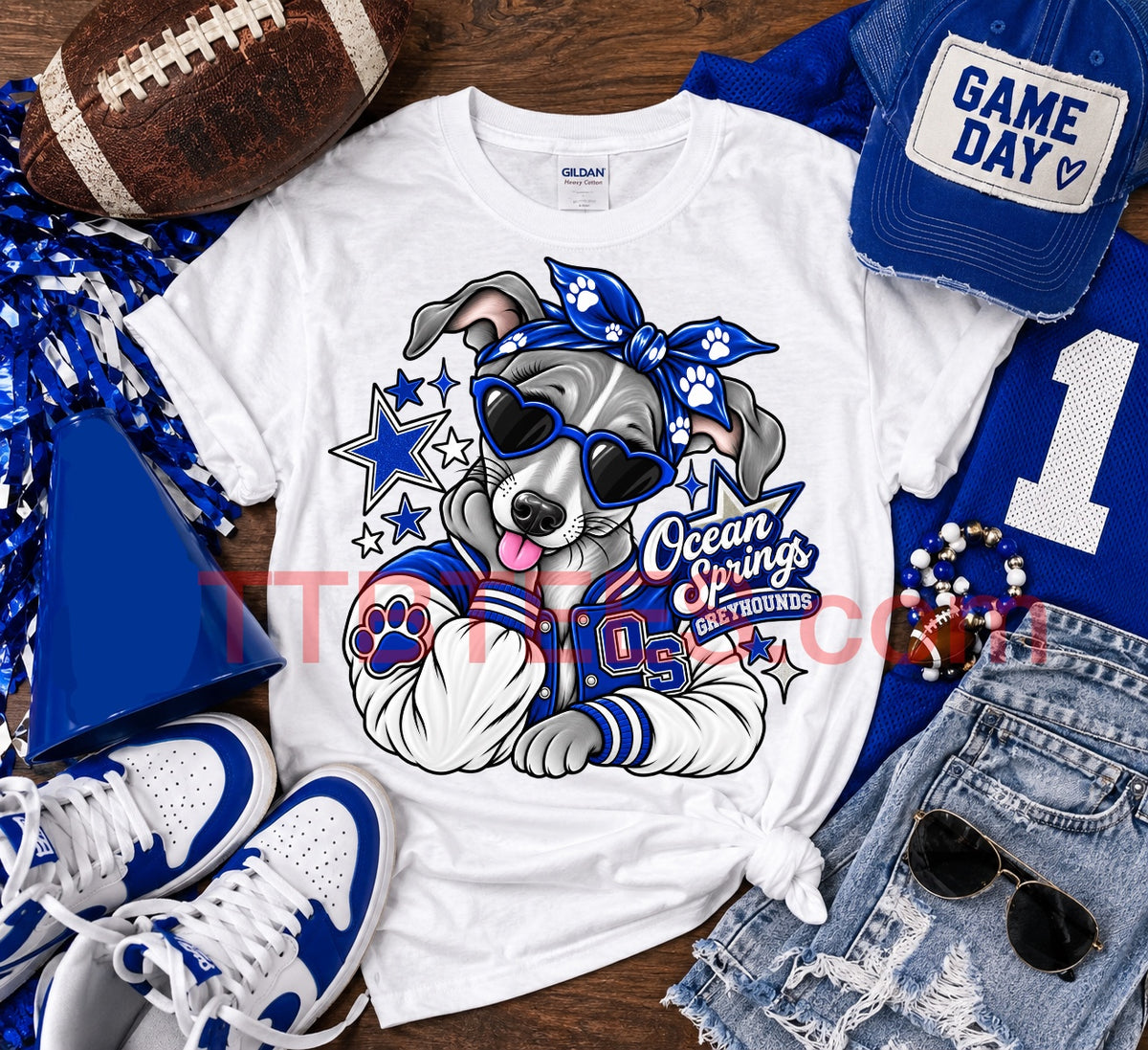 Ocean Springs Greyhounds t-shirt