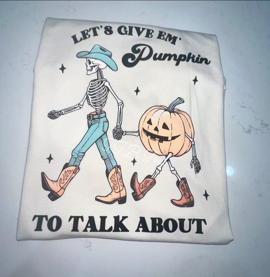 Pumpkin to talk about