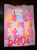 2 sided- mamas expensive little bestie