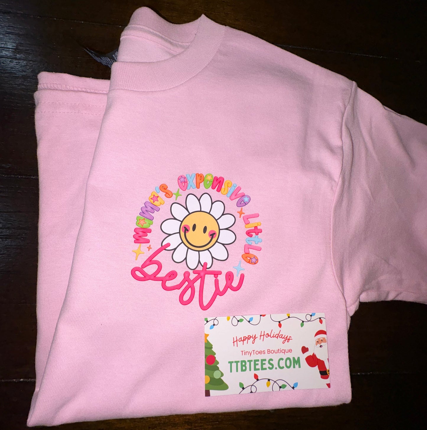 2 sided- mamas expensive little bestie