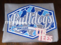 2 sided Vancleave Bulldogs- cotton