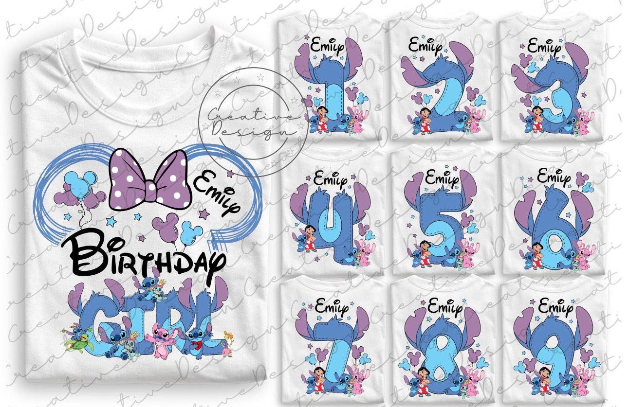 Stitch Birthday Shirt