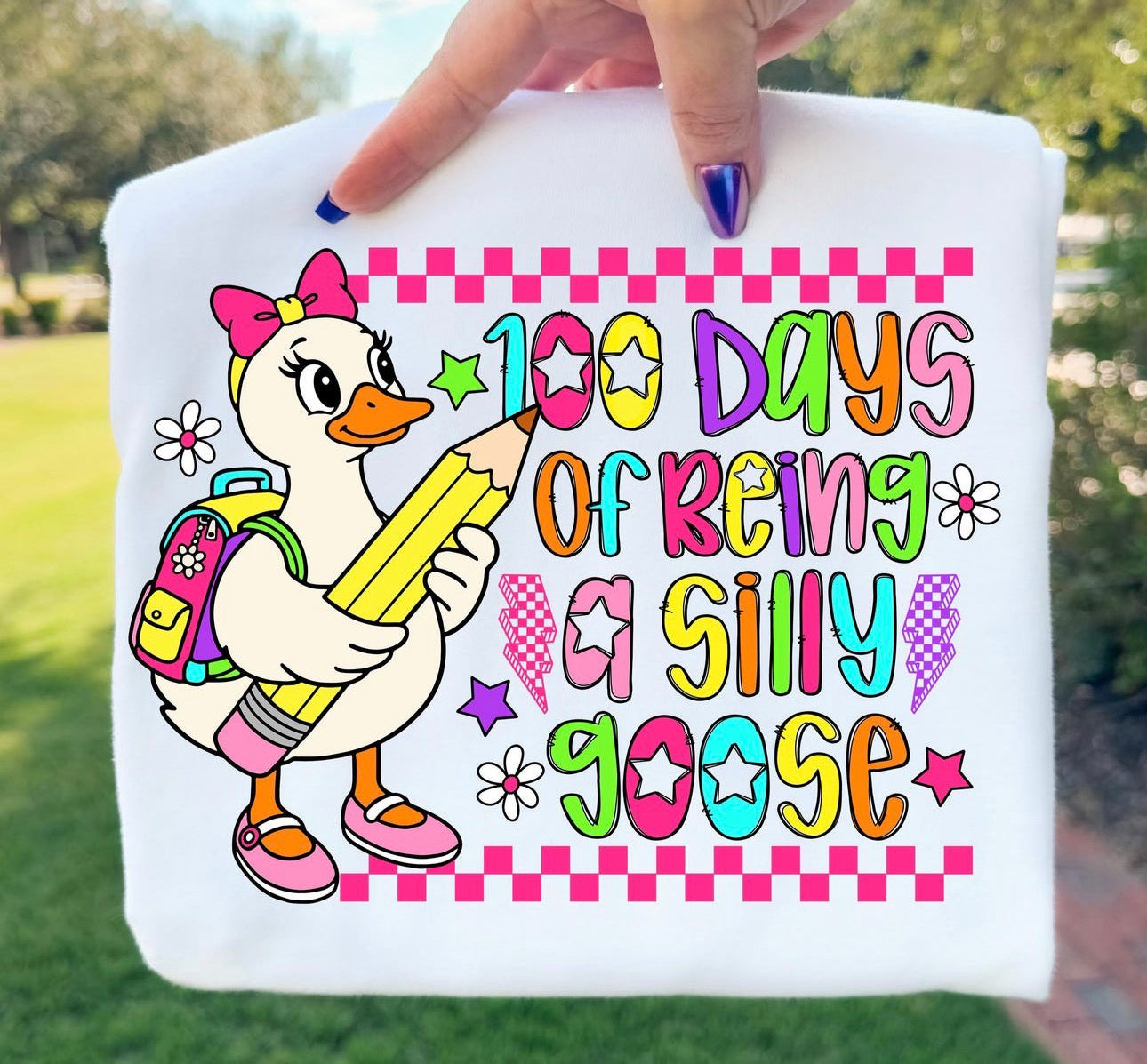 100 days of school girl