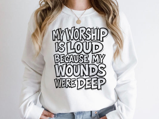 Worship sweatshirt