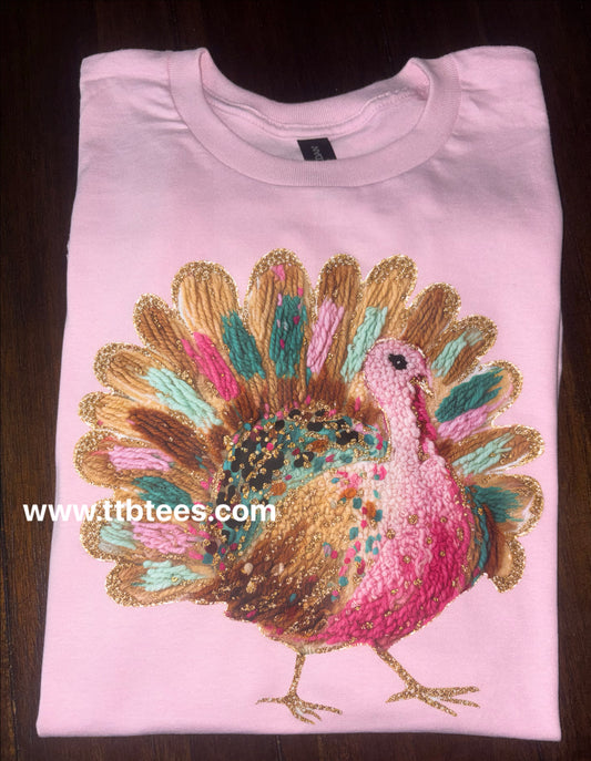 faux Yarn Turkey