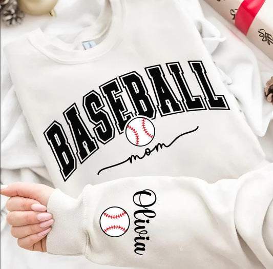 Baseball Mom Sweatshirt