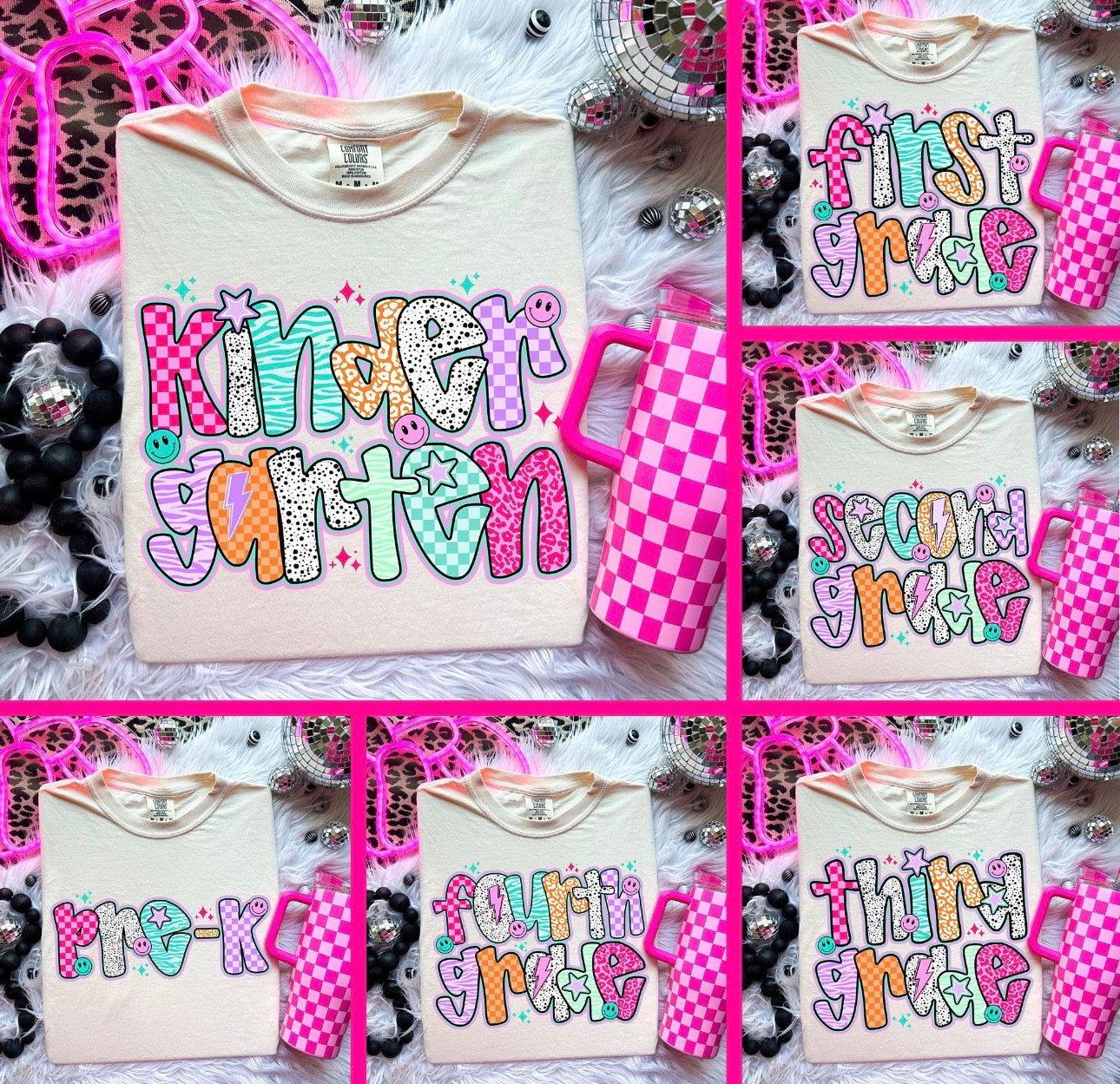 Comfort colors- grade level tees