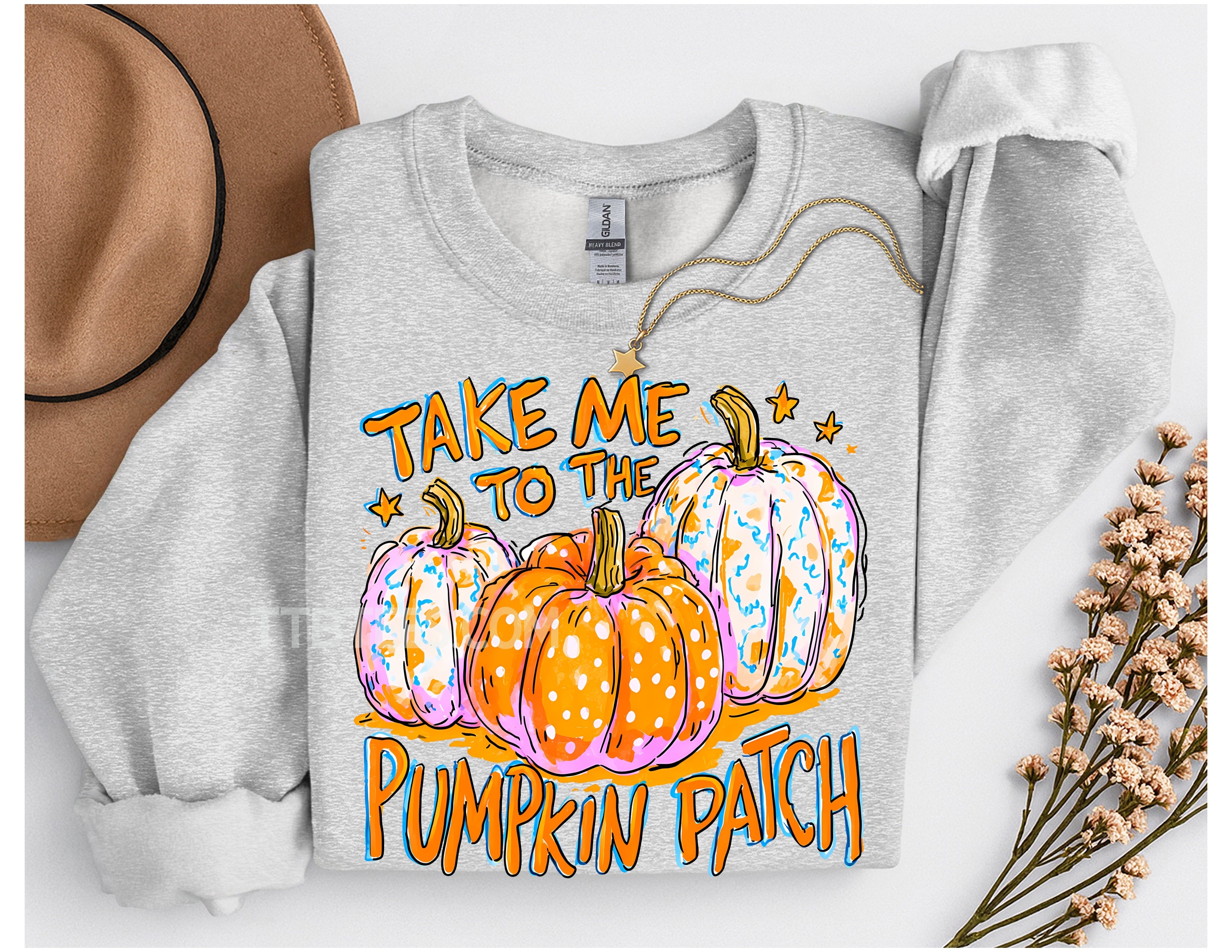 Pumpkin patch sweatshirt