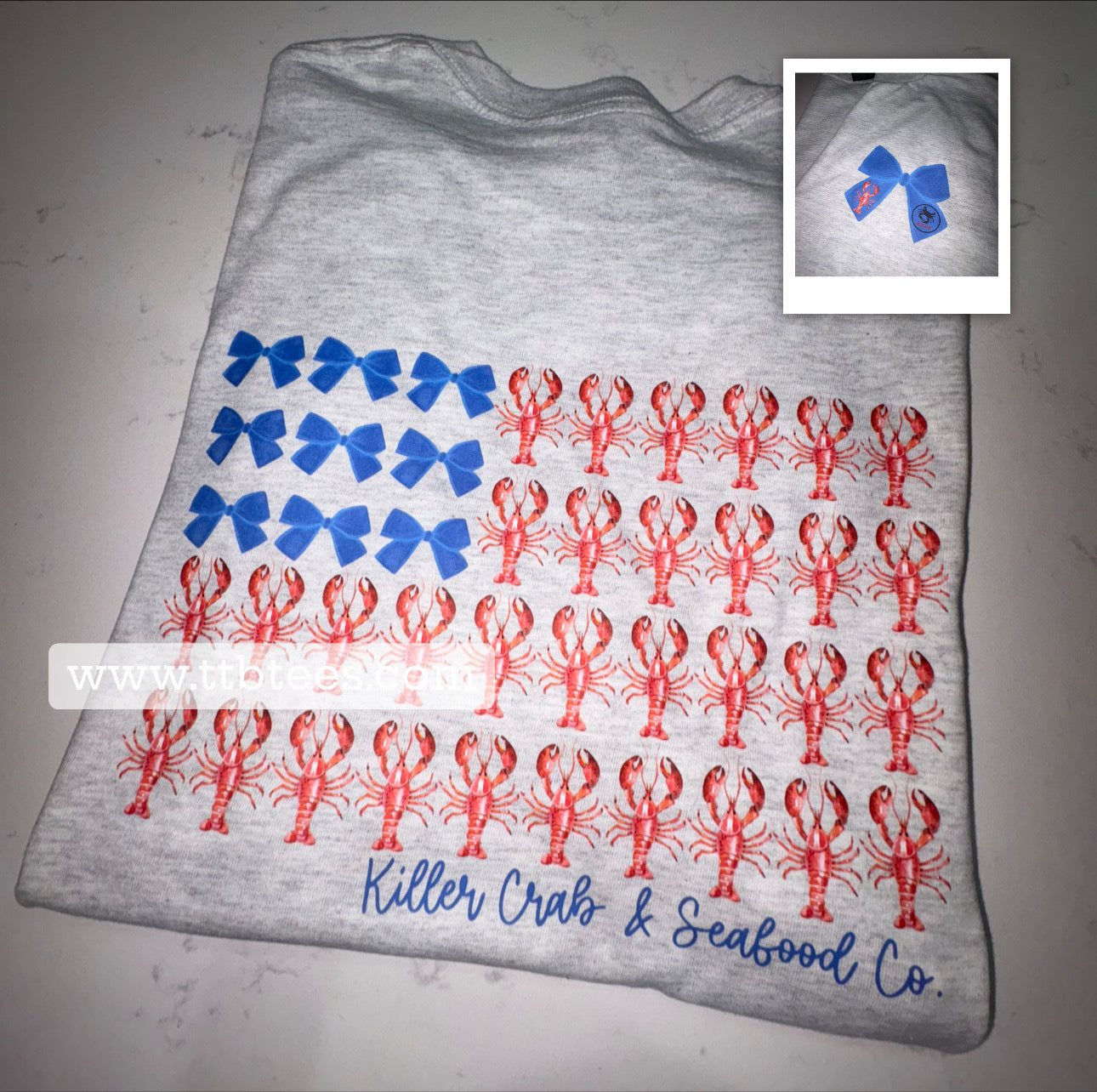 Killer Crab- 2 sided design