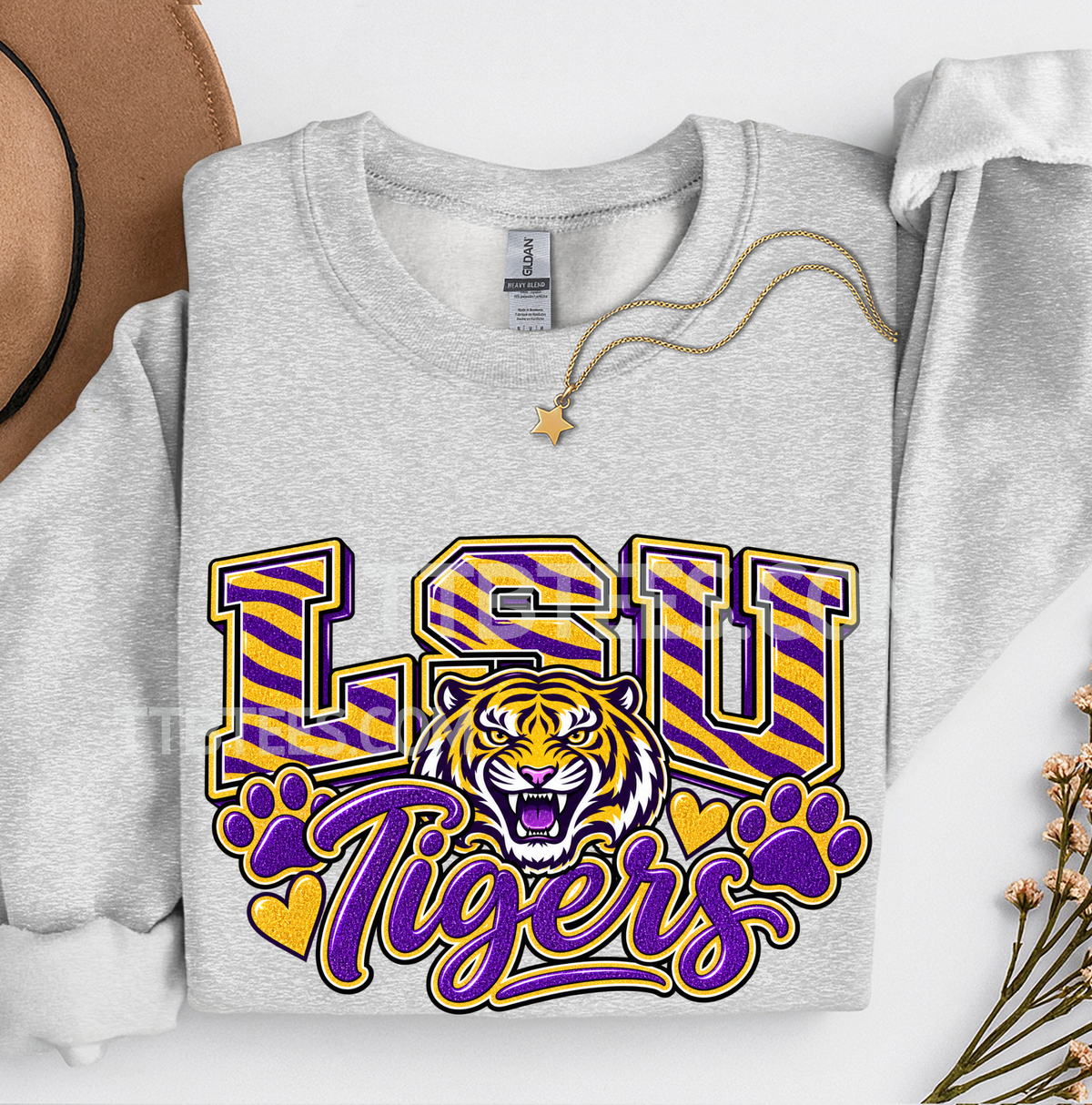 LSU tigers sweatshirt