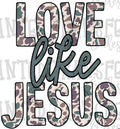 Love like Jesus