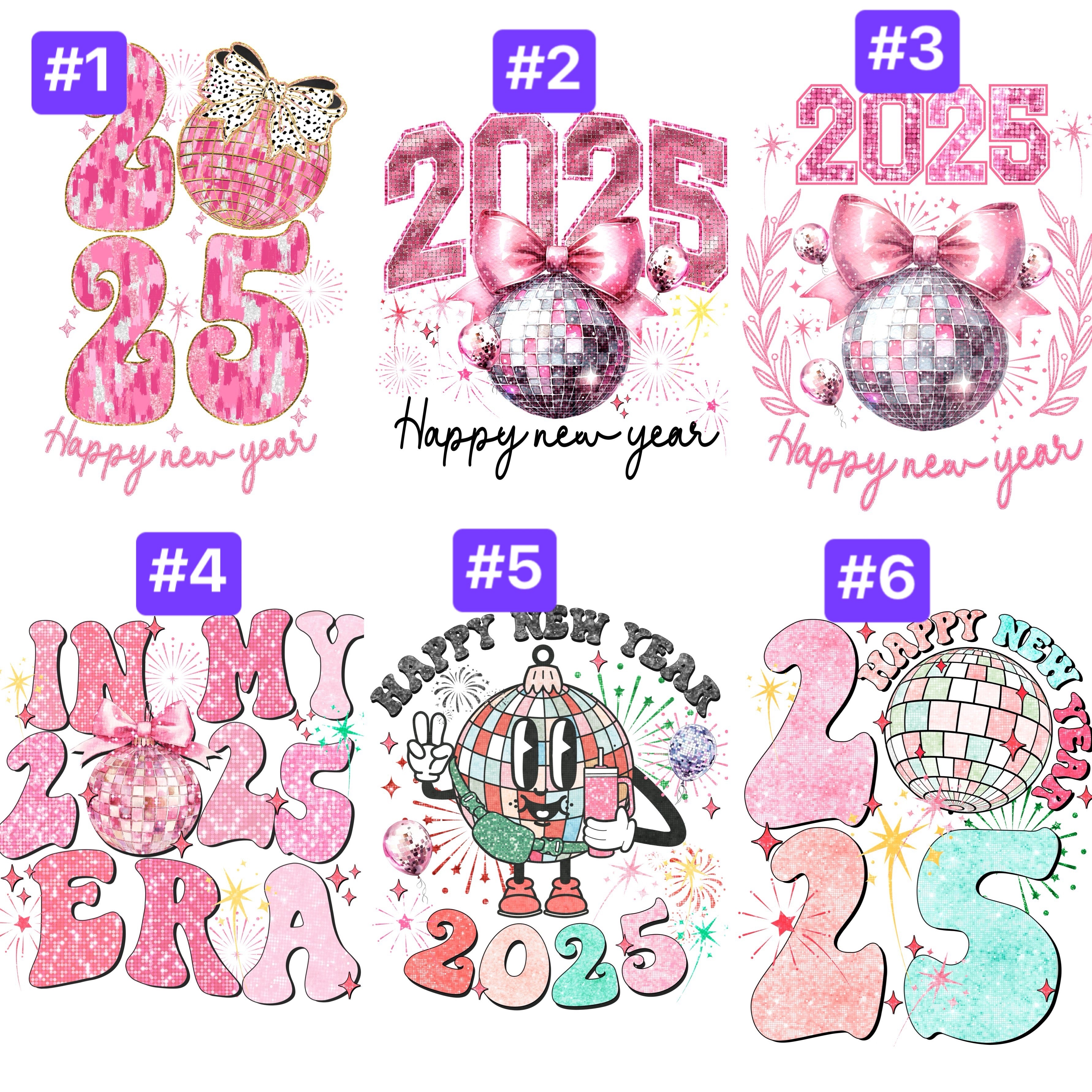 2025 New Year Tees