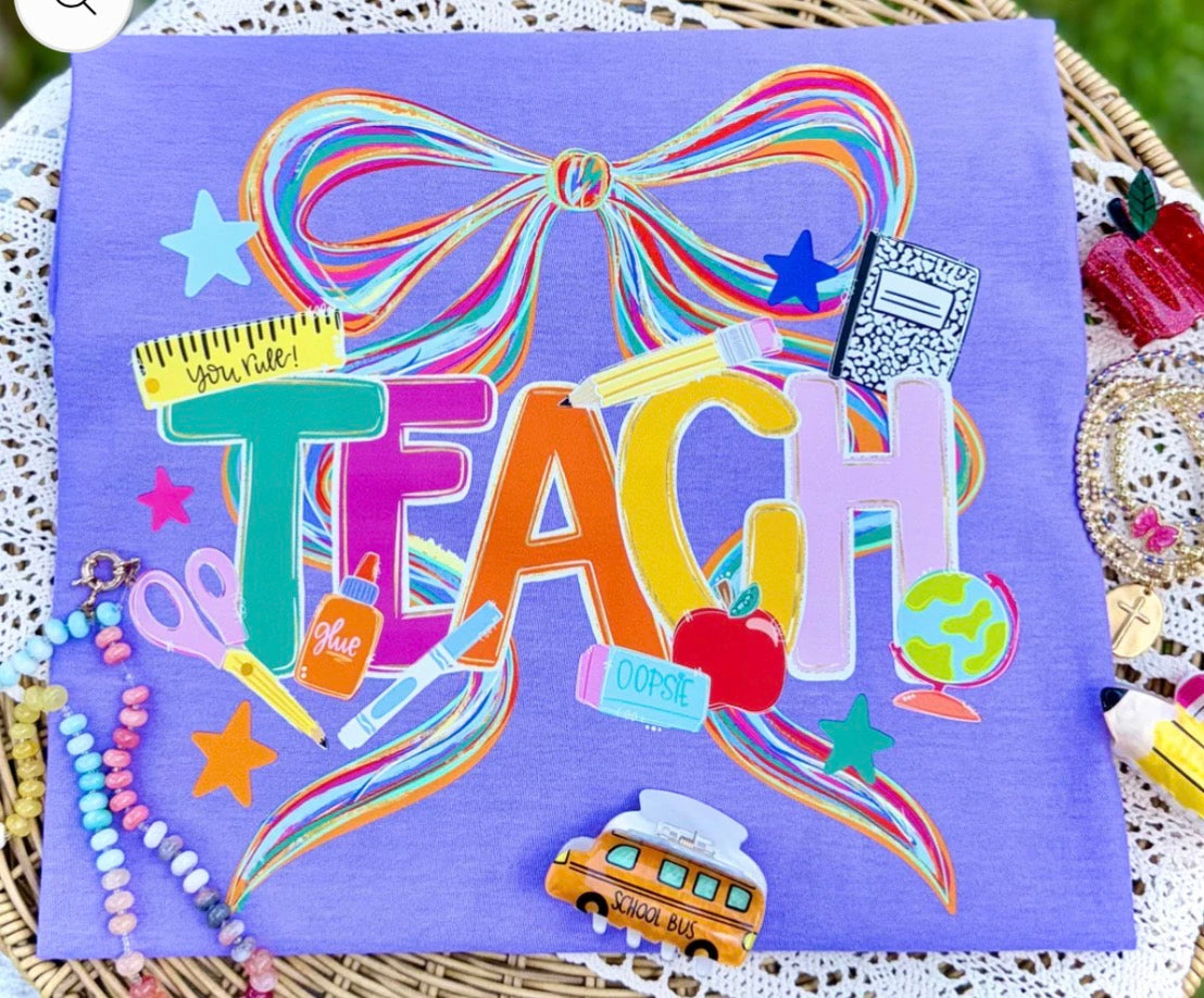 Teach Tee- comfort colors