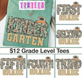 Grade level tees