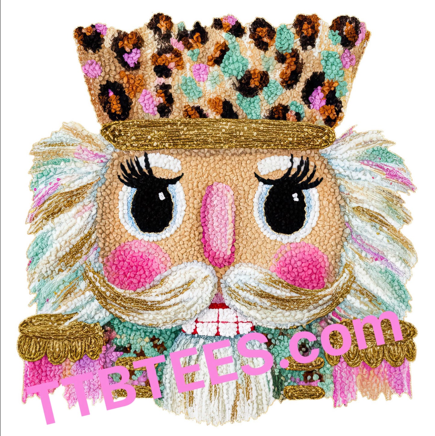 Faux Yarn Nutcracker