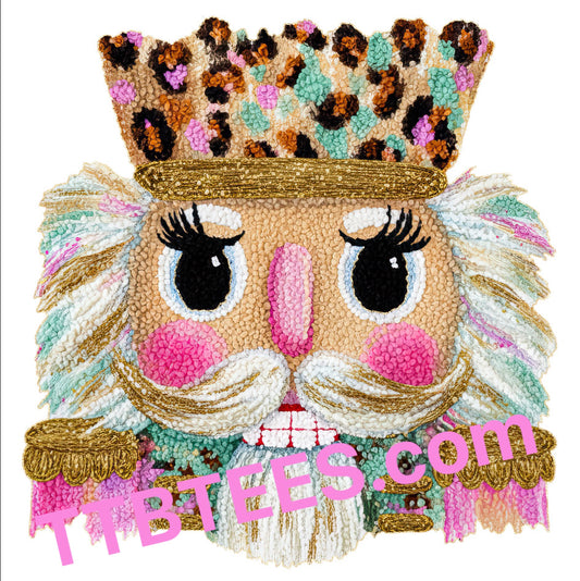 Faux Yarn Nutcracker