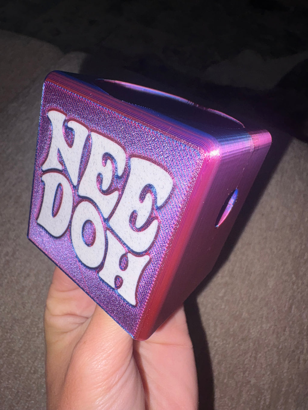 Blue & pink mixed- Needoh Elf Costume