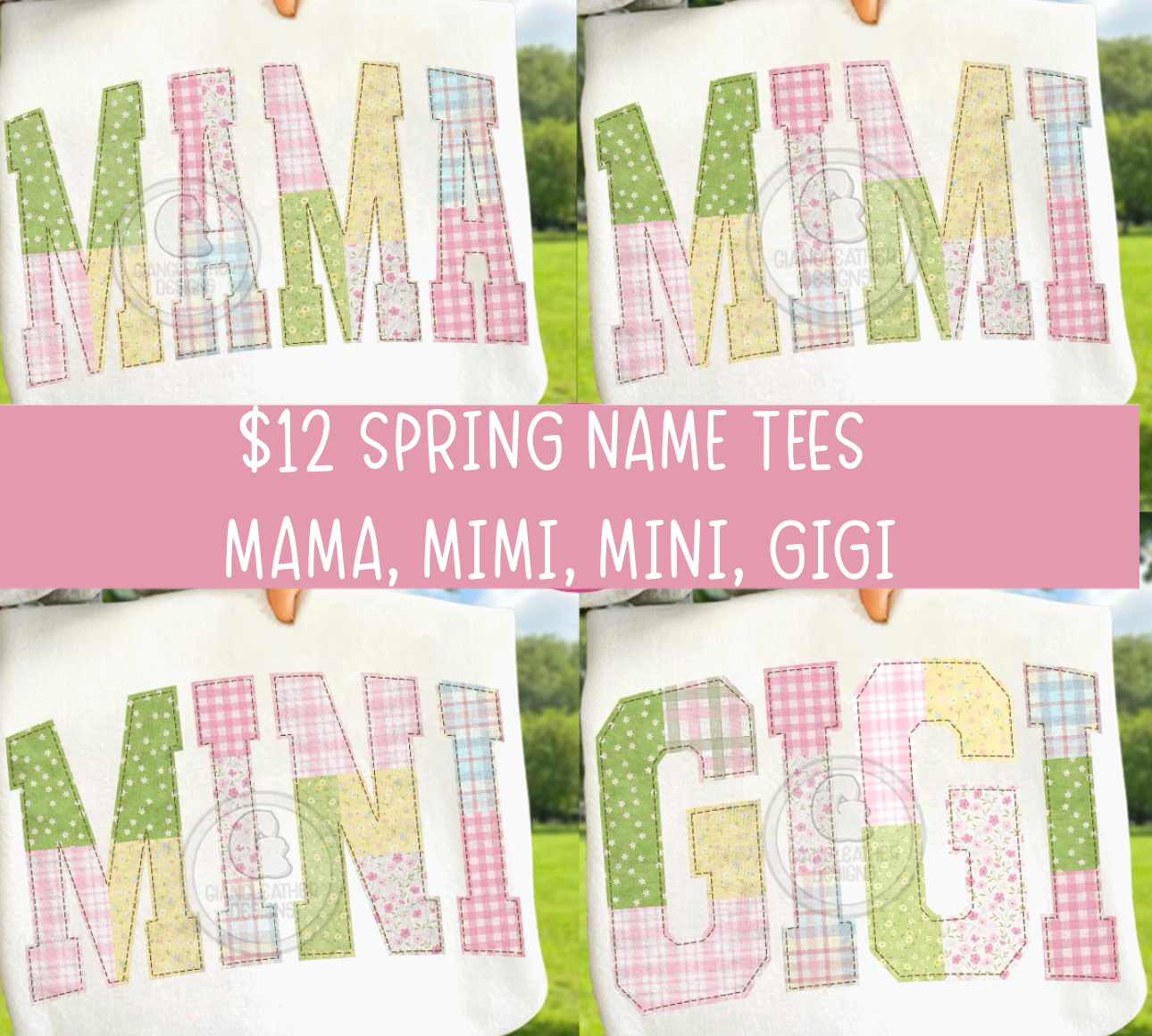 Spring Title Tees