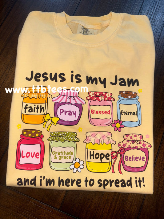 Jesus is my jam- comfort colors