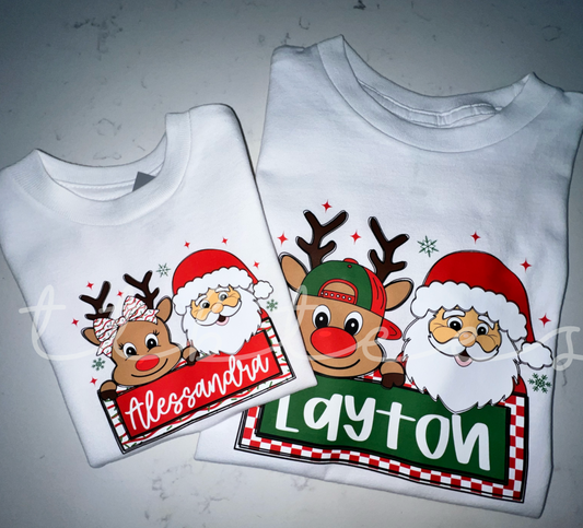 Custom Christmas Tees