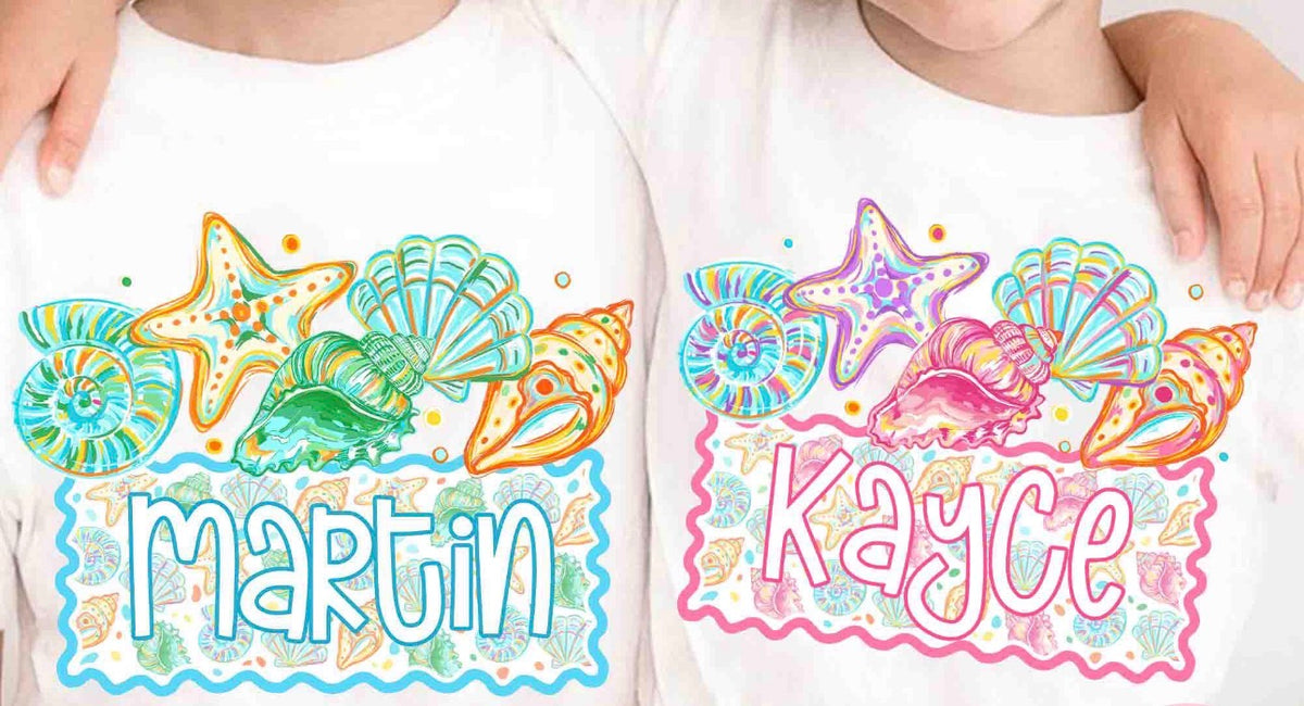 Seashells with name