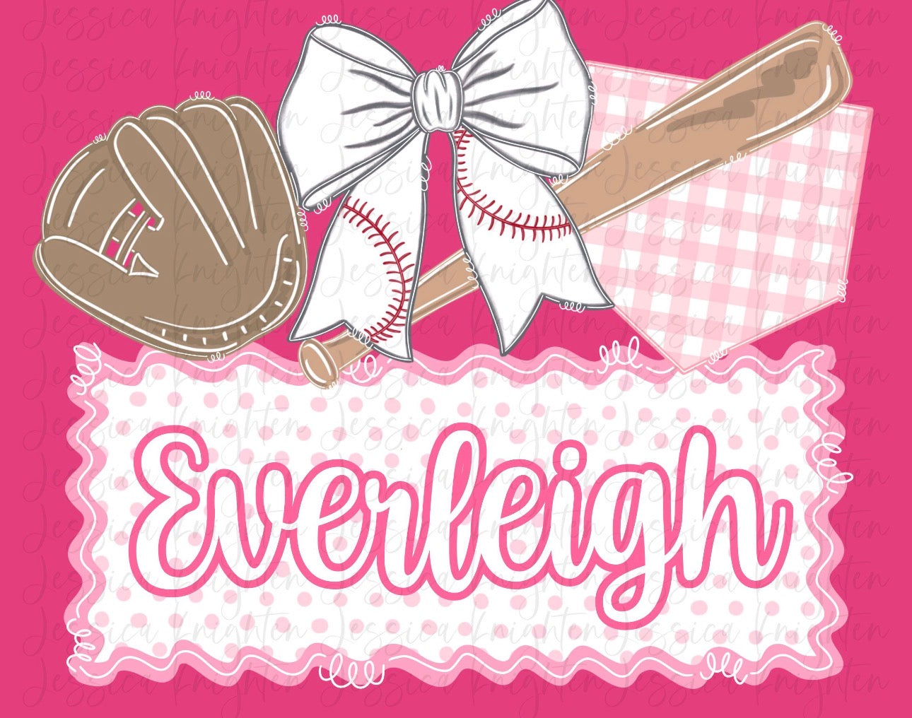 Baseball custom with name
