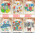 Autism Multiple Options Tees
