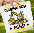 Digging for eggs
