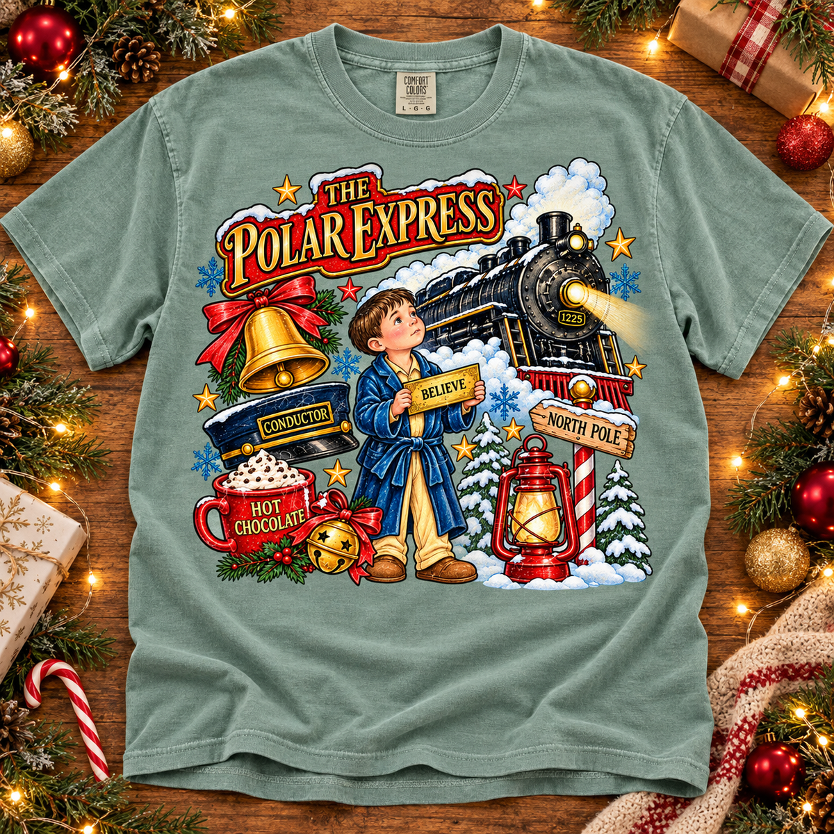 Polar Express - comfort colors