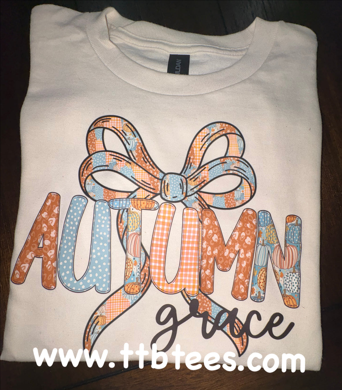 Fall Name Tee