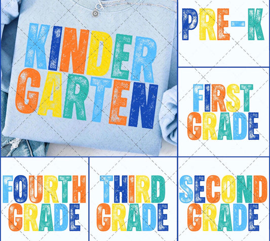 Grade Level Tees