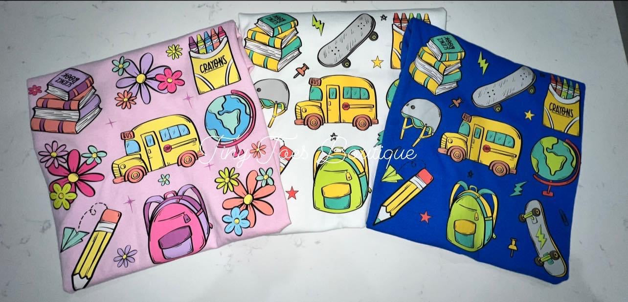 BOY VERSION Retro School