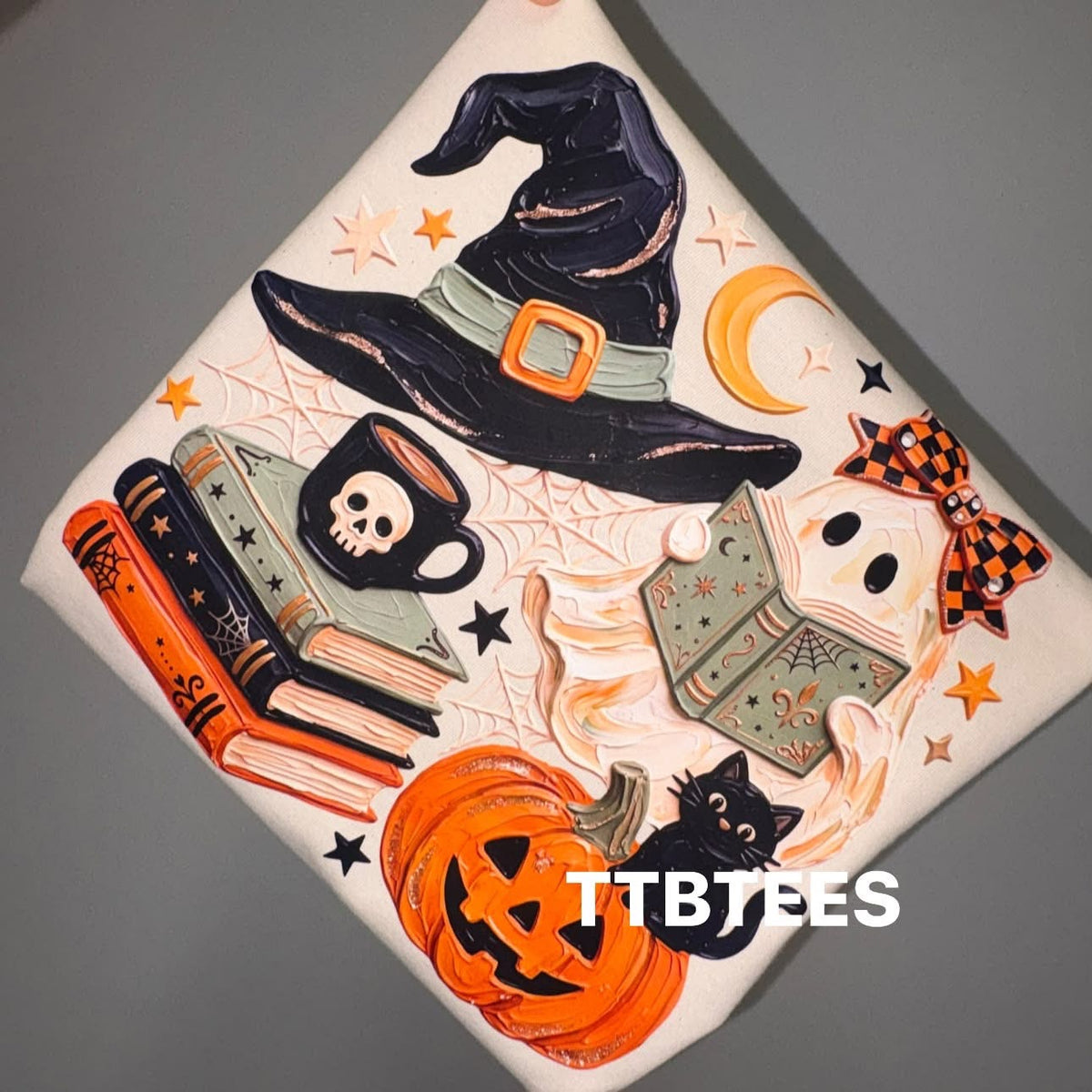 Spooky Books Halloween Tee