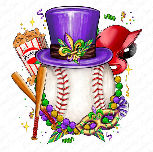 Baseball Mardi Gras