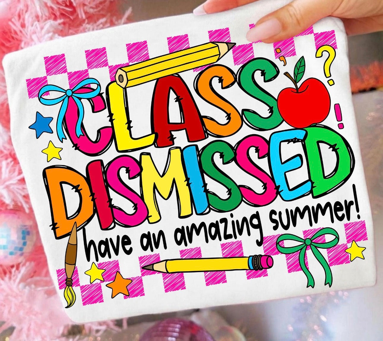 Class dismissed tee