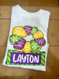 King Cake Name Tee