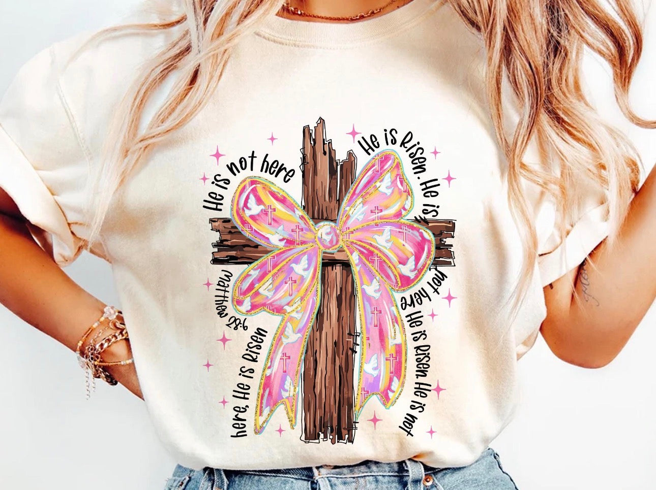 He is risen tee