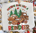 Runs like a reindeer
