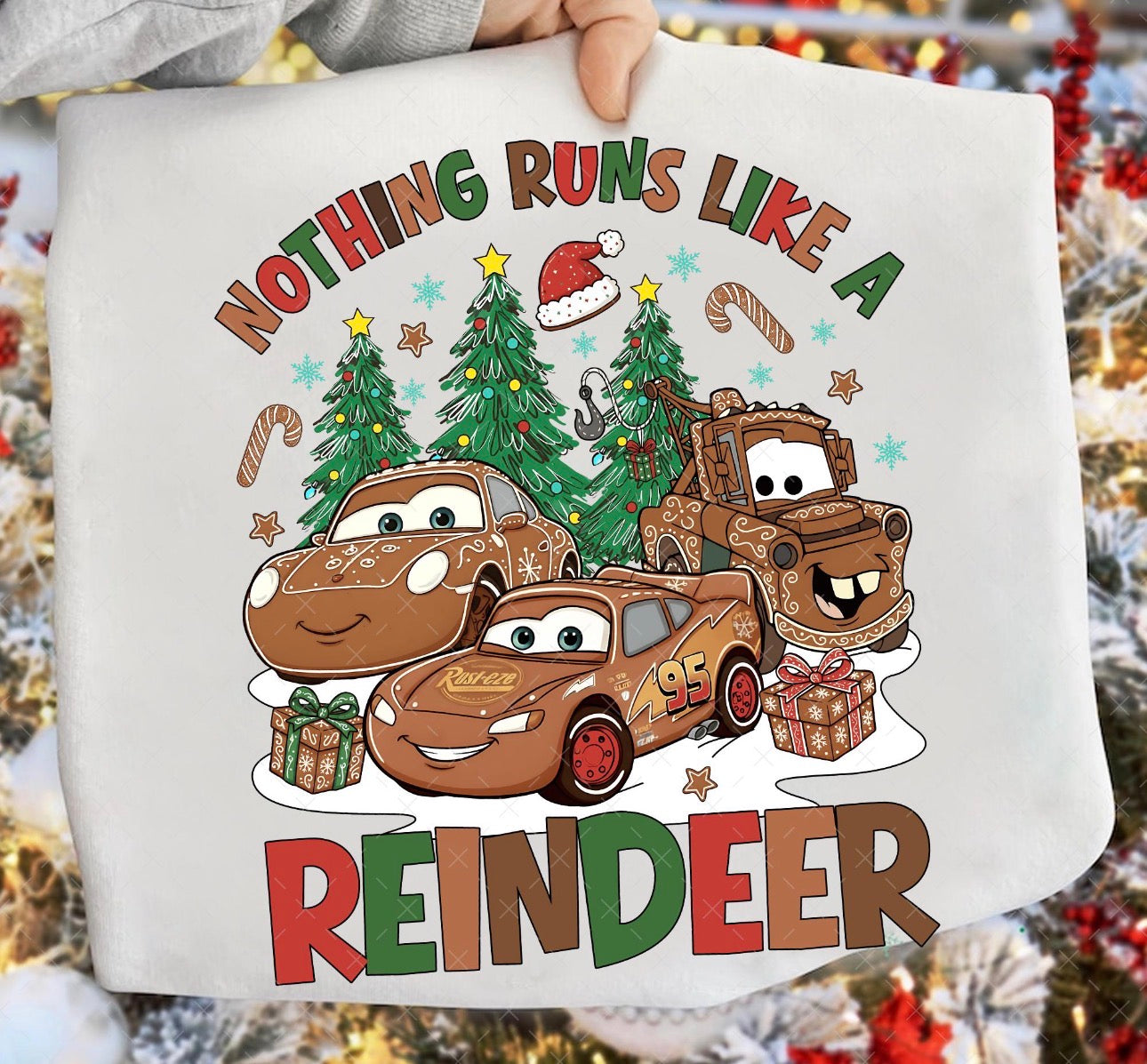 Runs like a reindeer